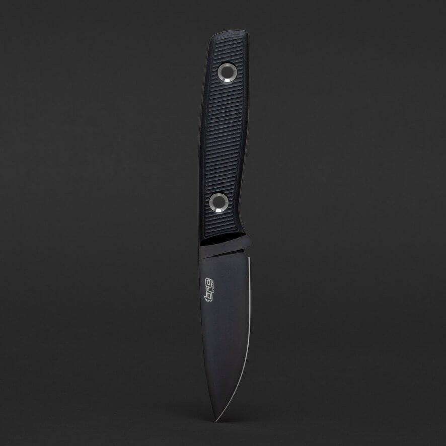 CLASSIC FREEDOM DLC - M390 steel blade with Black G-10 handle, 92mm blade length