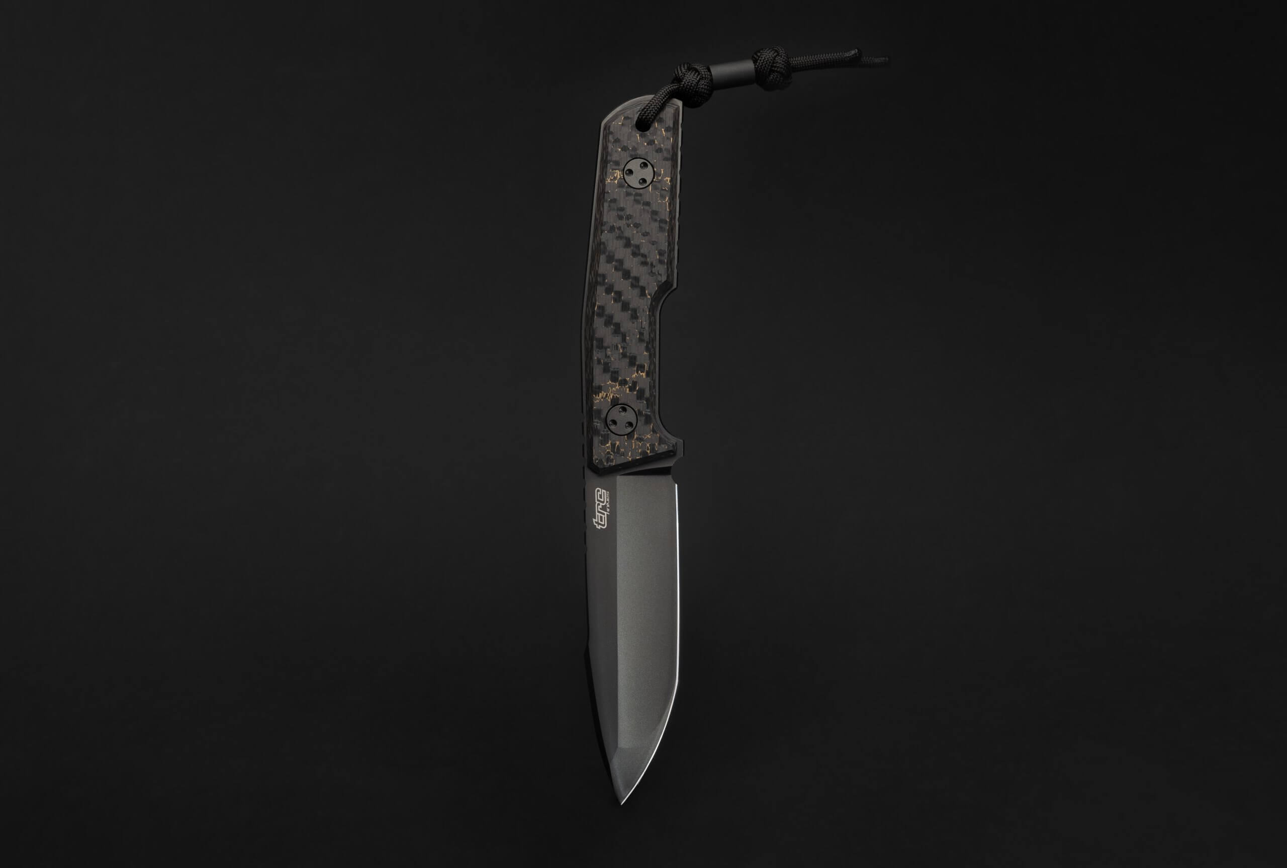 HARPOON - M398 steel blade with Night Storm Carbon Fiber handle, 103mm blade length