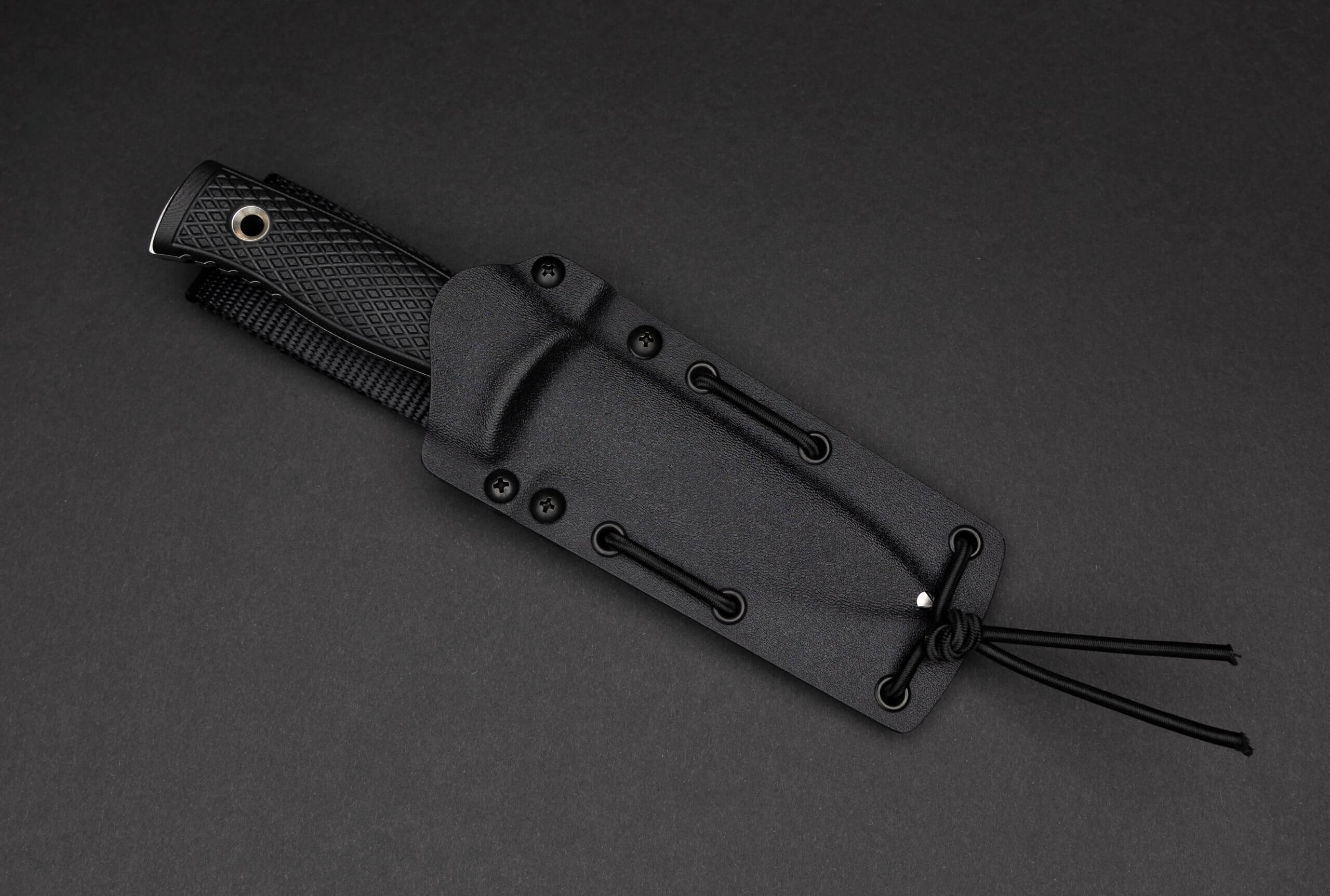 TRC knife detail view 4 showing top view and blade geometry